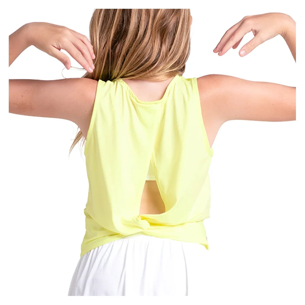 Girls' Tie Break Tennis Tank,Apparel,Lucky In Love,,,Tennis Express,T320-718-3