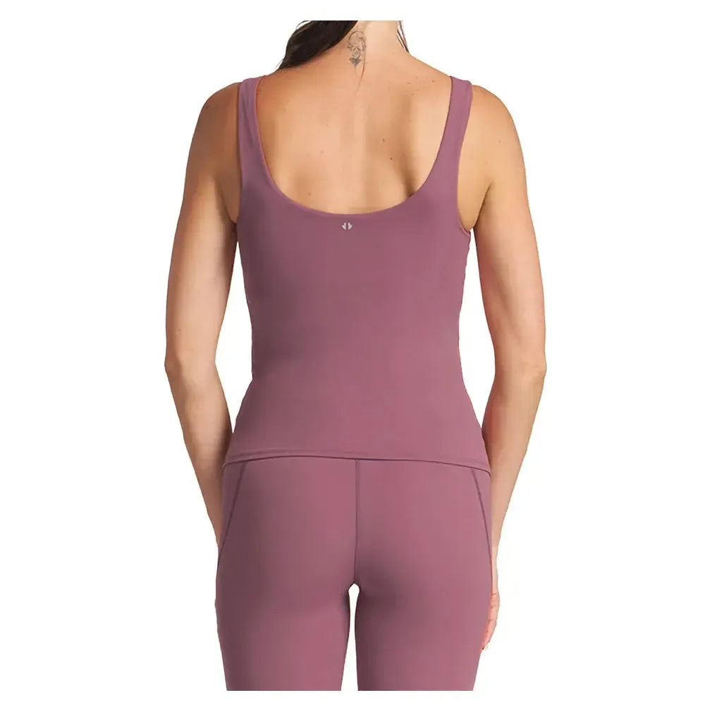 Women's Endure U-Neck Bra Tennis Tank Faded Rose-Apparel-Thrive Societe-TB3021024-FRF25-1-2-[Sku]-Tennis Express