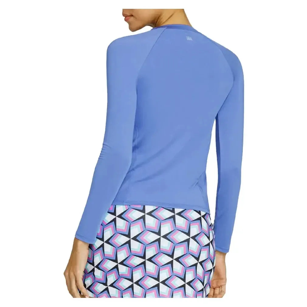 Women's Fontana Long Sleeve Tennis Raglan Periwinkle-Apparel-Tail-TB3154-5918S25-1-Tennis Express