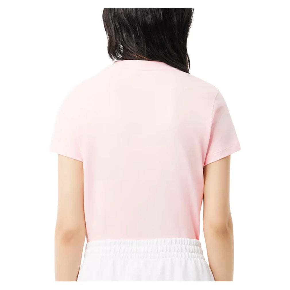 Women's Core Performance Tennis Tee-Apparel-Lacoste-TF9246-S26-T03-1-Tennis Express