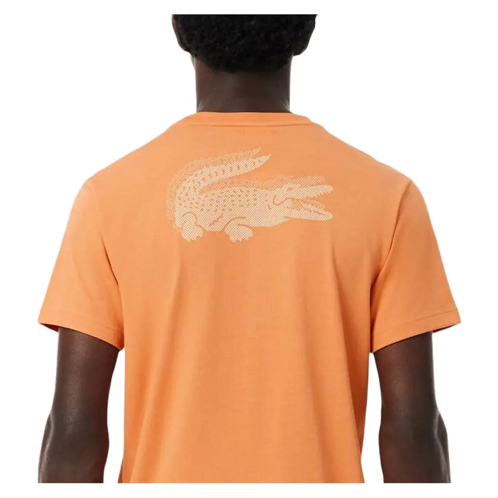Men's Core Performance Poly/Cotton Seasonal Croco Tennis Tee-Apparel-Lacoste-TH0003-4AD-6-Tennis Express