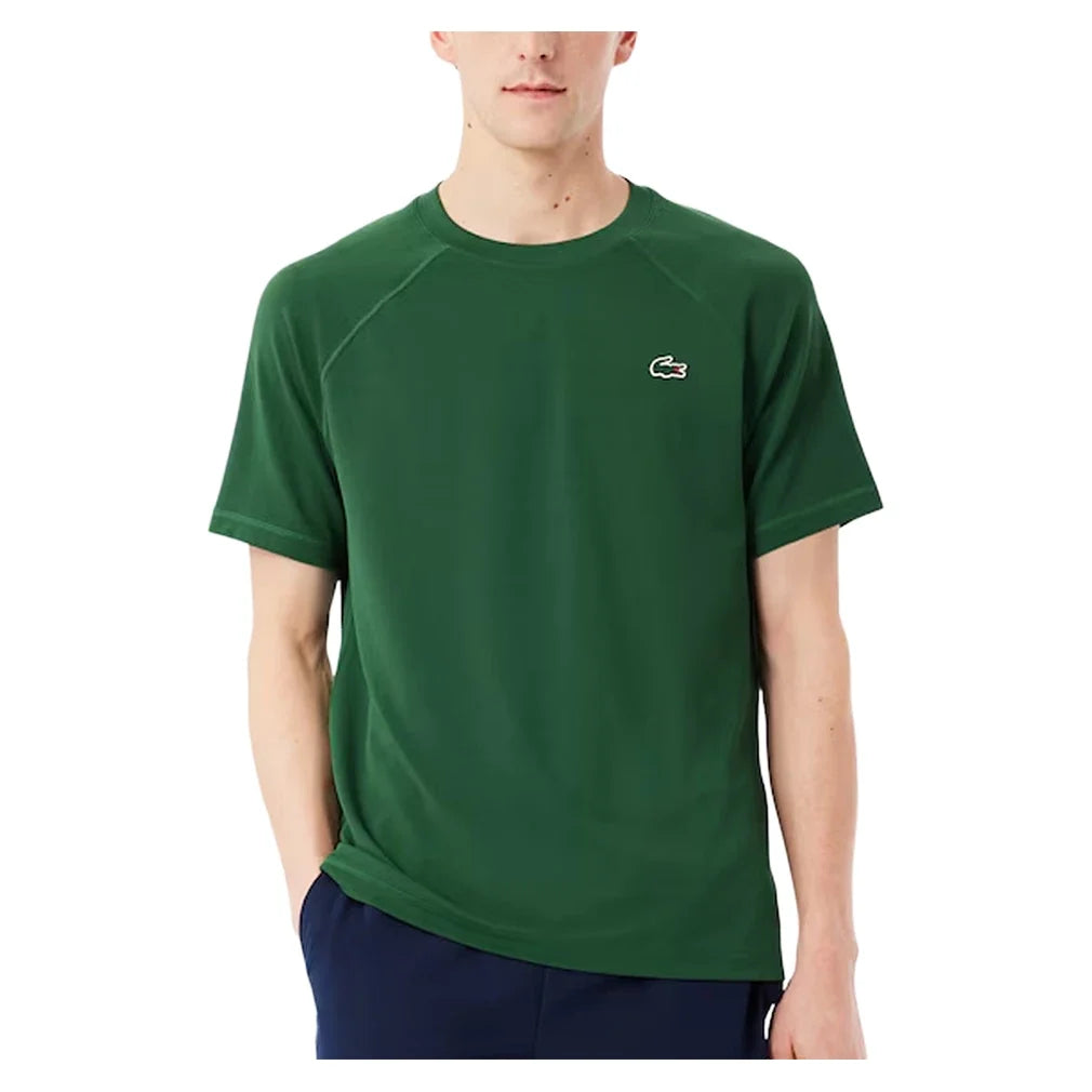 Men's Essentials Tennis Top-Apparel-Lacoste-TH0174-312-Tennis Express