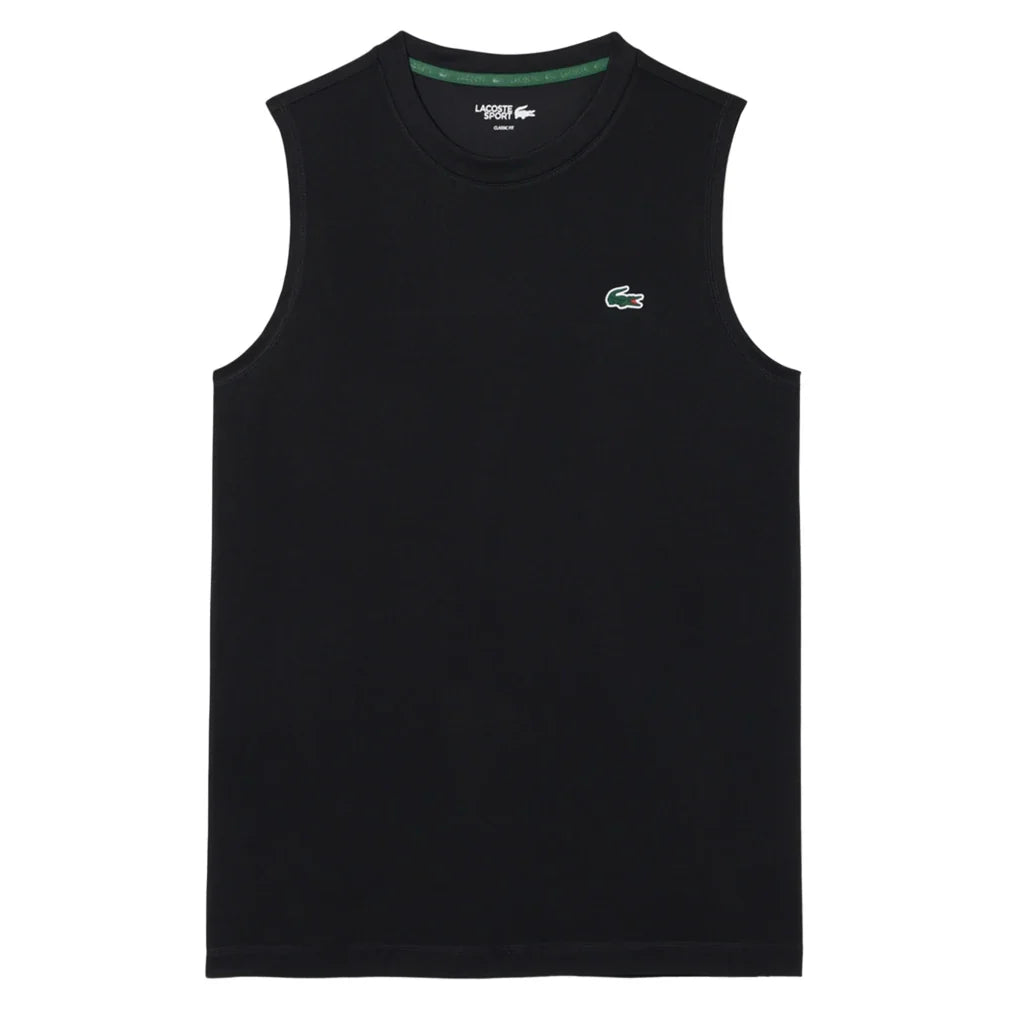 Men's Essentials Sleeveless Tennis Top-Apparel-Lacoste-TH0180-031-2-Tennis Express