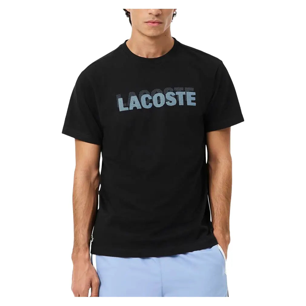 Men's Core Performance Poly/Cotton Seasonal Tennis Tee-Apparel-Lacoste-TH0217-463-3-Tennis Express