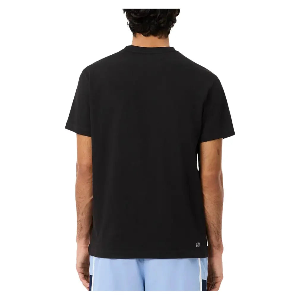 Men's Core Performance Poly/Cotton Seasonal Tennis Tee-Apparel-Lacoste-TH0217-463-4-Tennis Express