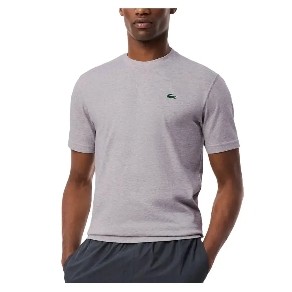 Men's Core Poly/Cotton Classic Tennis Top Silver Grey Chine-Apparel-Lacoste-TH7618-CCAB-3_267cc29c-bf96-4f2f-8aa7-8e0628d14039-Tennis Express