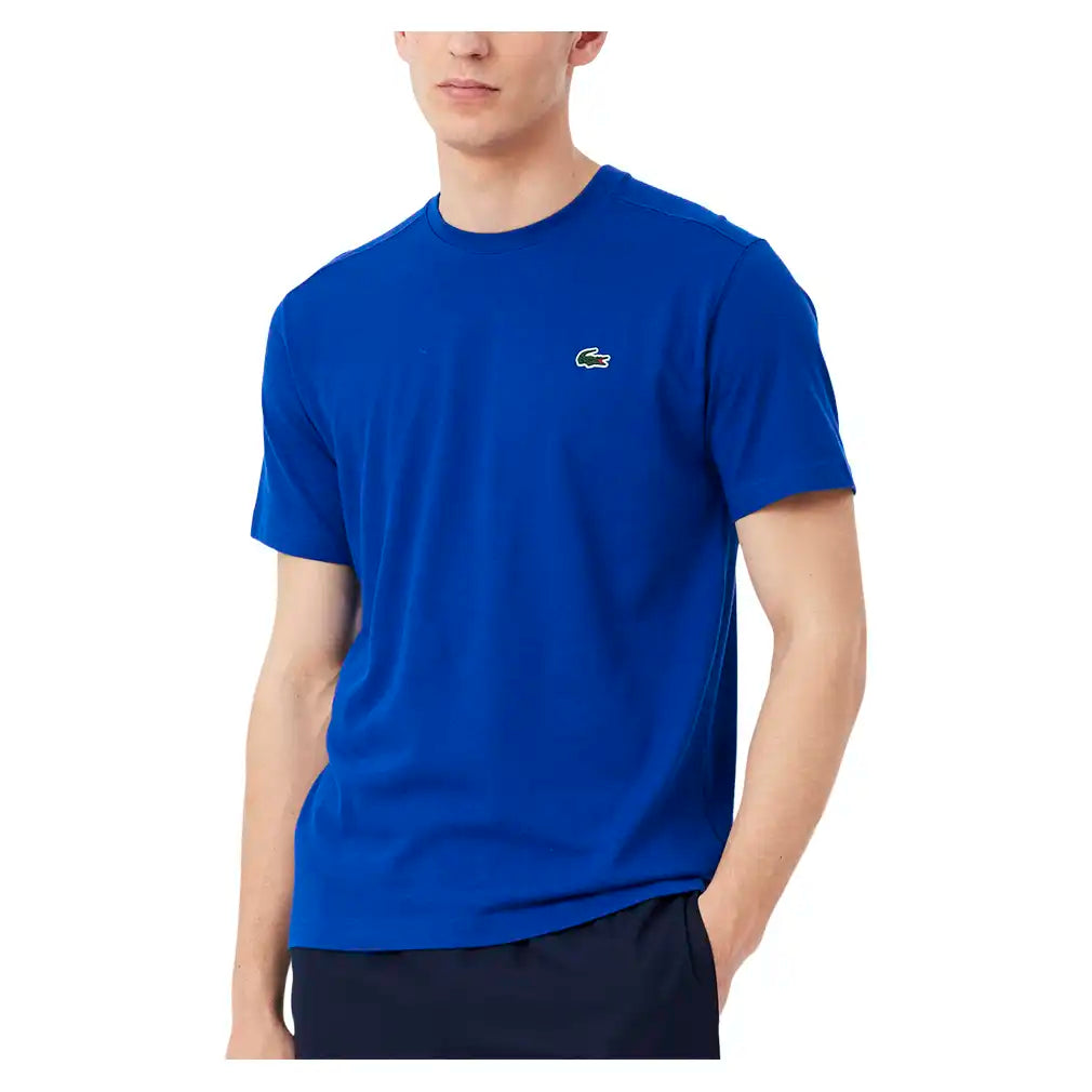 Men's Core Performance Tennis Training Tee,Apparel,Lacoste,,,Tennis Express,TH7618-F26-JQ0-3