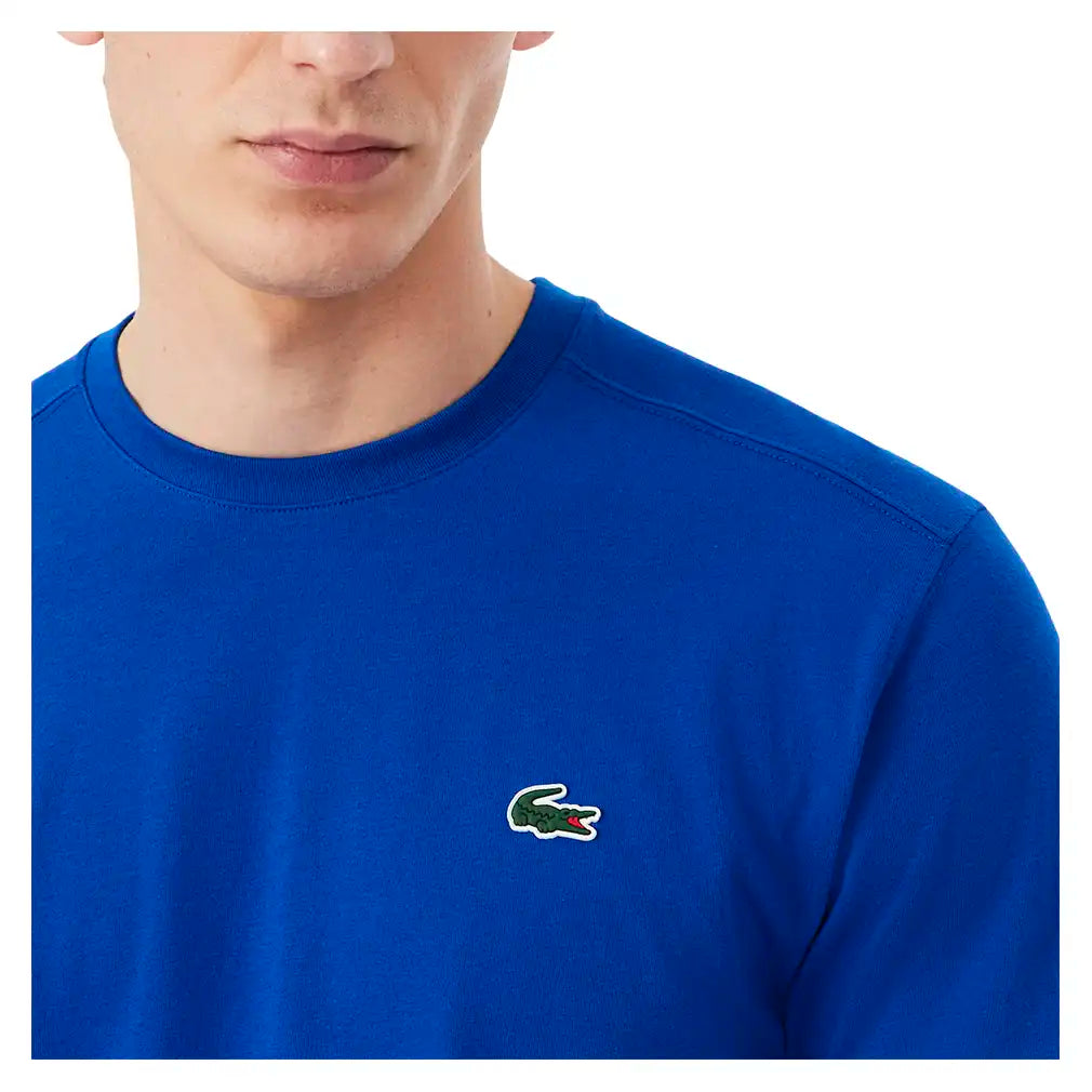 Men's Core Performance Tennis Training Tee,Apparel,Lacoste,,,Tennis Express,TH7618-F26-JQ0-6