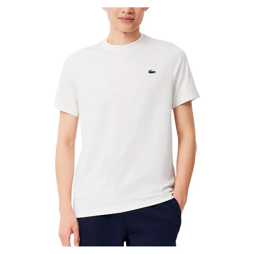 Men's Core Performance Light Polyester Tennis T-Shirt-Apparel-Lacoste-TH8920-001-3-Tennis Express