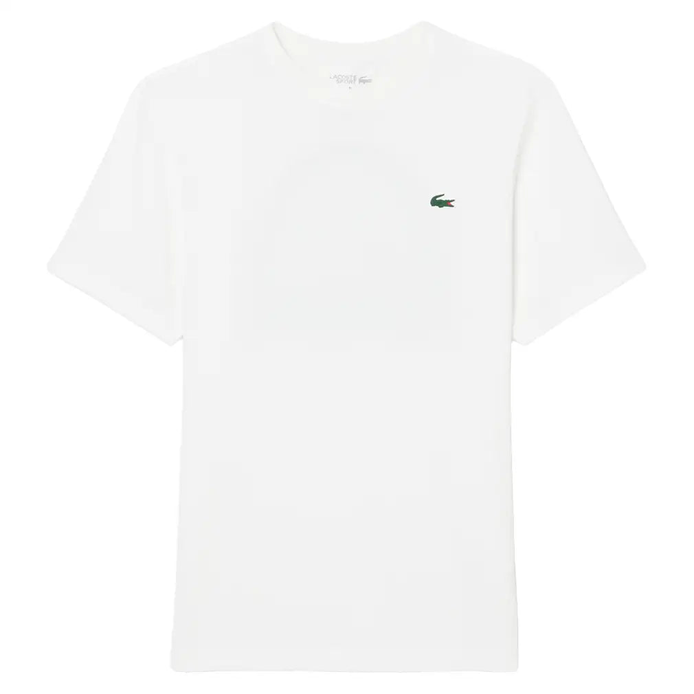 Men's Daniil Medvedev Tennis T-Shirt White,Apparel,Lacoste,White,S,Tennis Express,TH9954-001-1