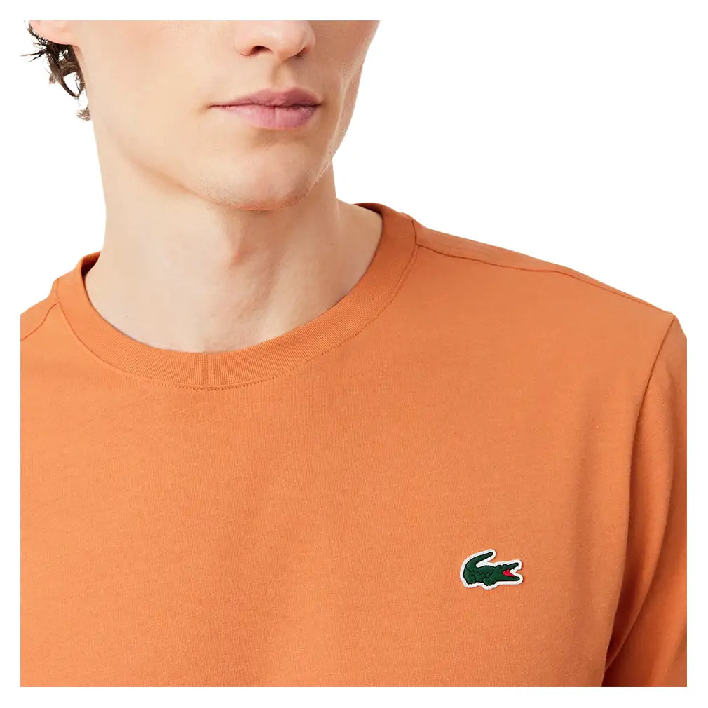 Men's Daniil Medvedev Tennis T-Shirt Blossom,Apparel,Lacoste,,,Tennis Express,TH9954-IY0-6