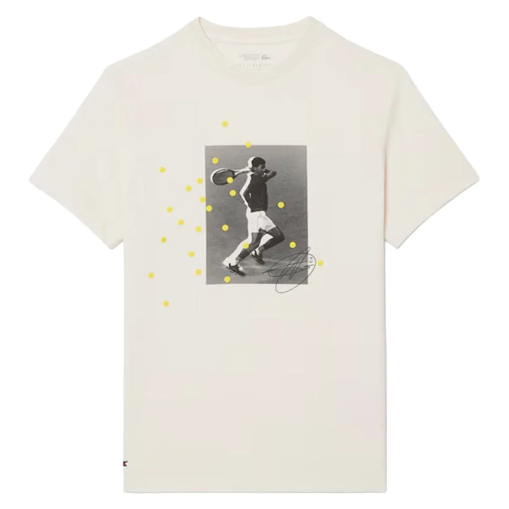 Men's Novak Djokovic Signature Tennis T-Shirt Lapland-Apparel-Lacoste-TH9957-XFJ-3-Tennis Express