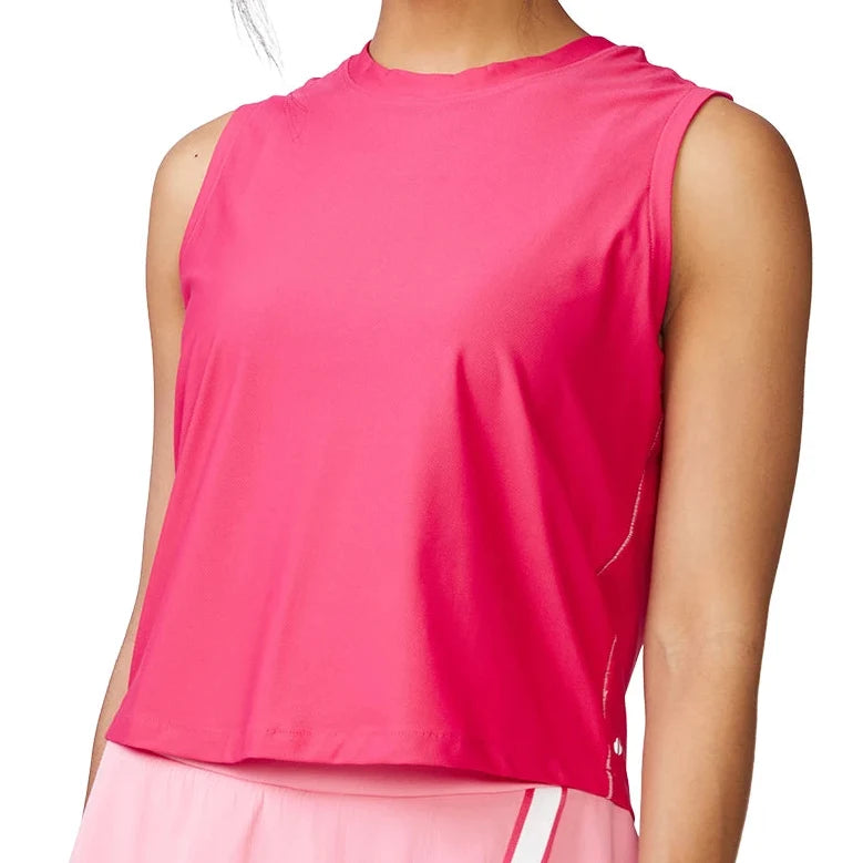 Women's Performance Muscle Tank Solar Pink,Apparel,Thrive Societe,Solar Pink,XS,Tennis Express,TK4205120