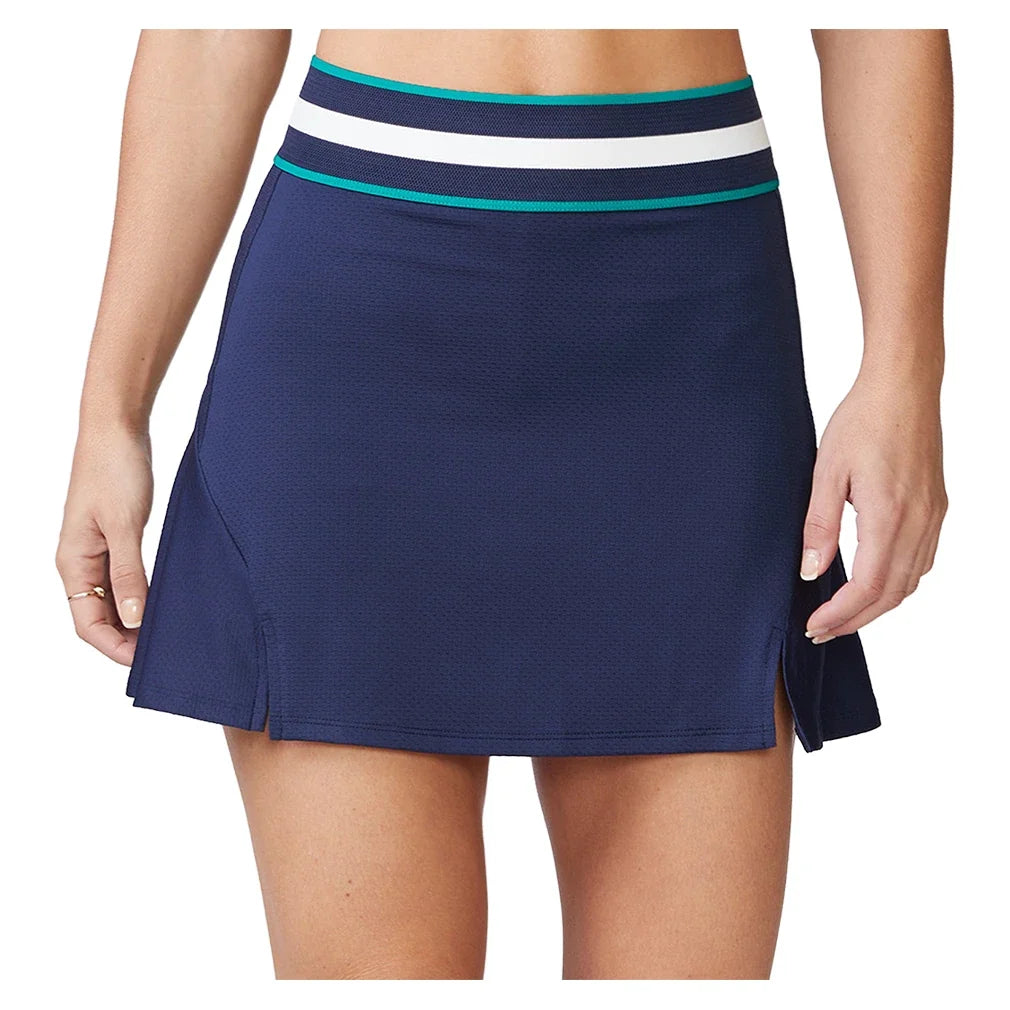 Women's Flat Front Skort Mood Indigo,Apparel,Thrive Societe,Mood Indigo,XS,Tennis Express,TM7255416_MOODINDIGO