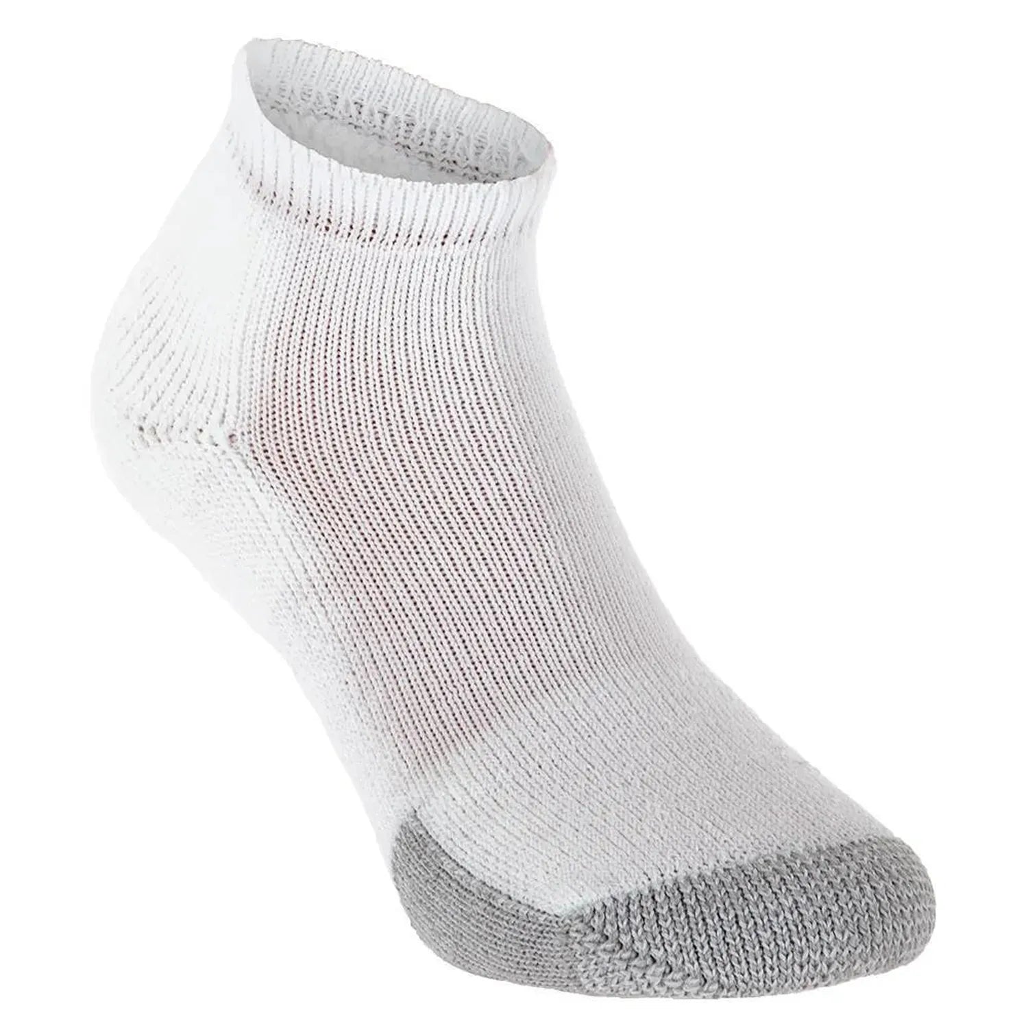 Tennis Max Cushion Low Cut Socks-Socks-Thorlo-TMM-WHITE1-Tennis Express