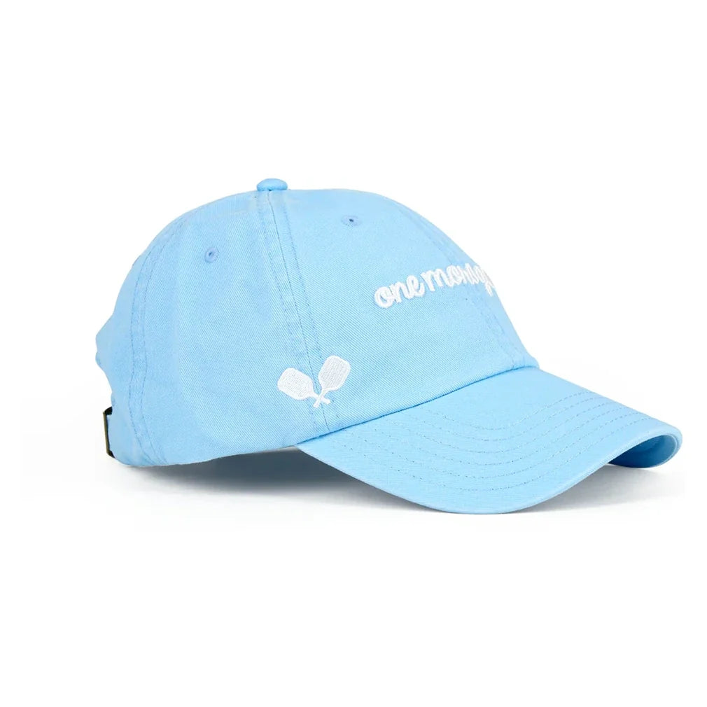 Triple Play Hat Pickleball One More Game-Apparel-Ame and Lulu-TPHPB-LB-1-Tennis Express