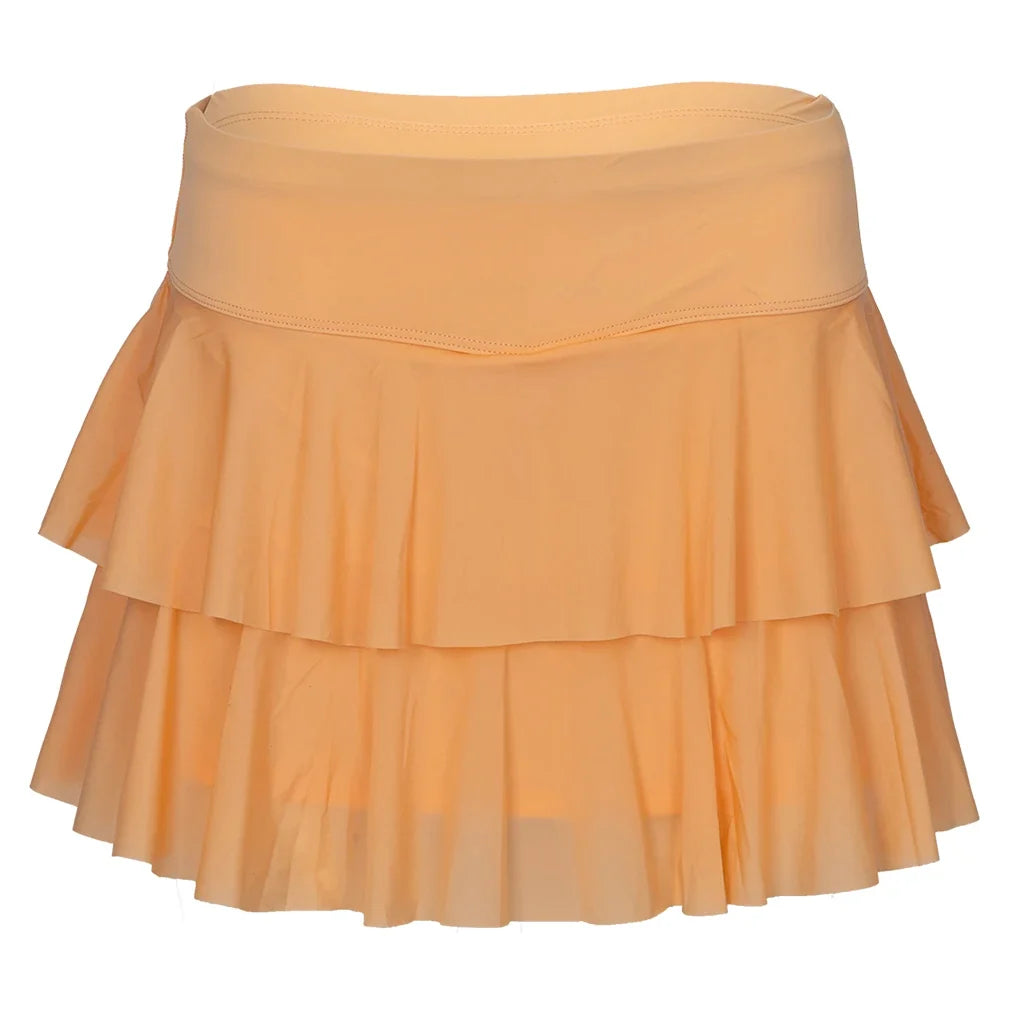 Women's Layer Cake Tennis Skort Peach-Apparel-Bobbe-TRC-LCS-1100-Tennis Express