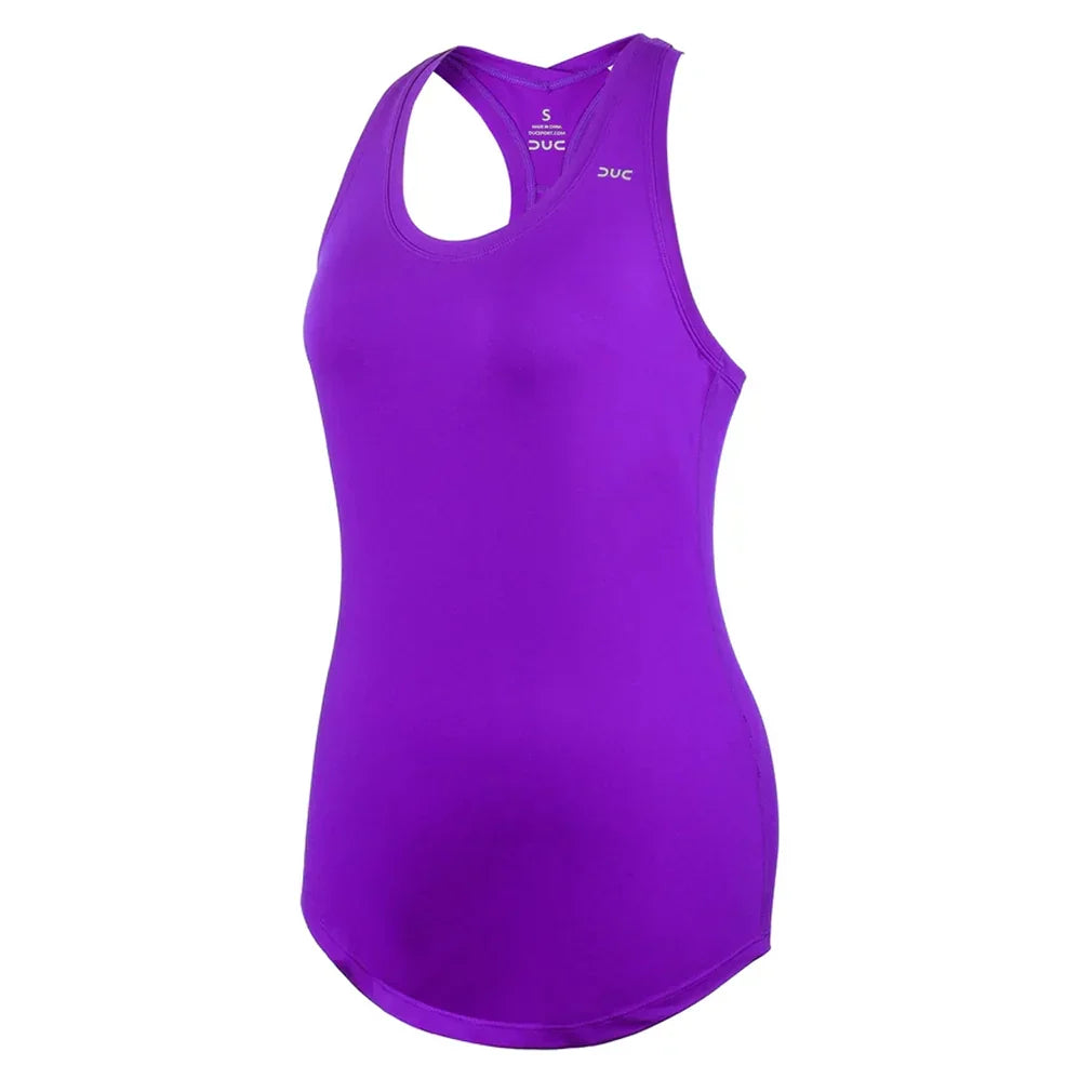 Women's Hailey Racer Tennis Tank-Apparel-Duc-W2206-TEAM-Purpul-610007Tennis Express