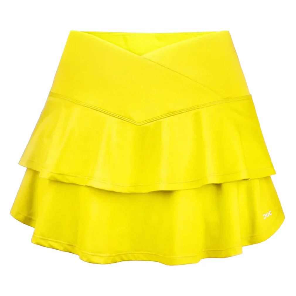 Women's Elevate Cross-Over Flounce Tennis Skort-Apparel-Duc-W2209-TEAM-Gold-610080Tennis Express
