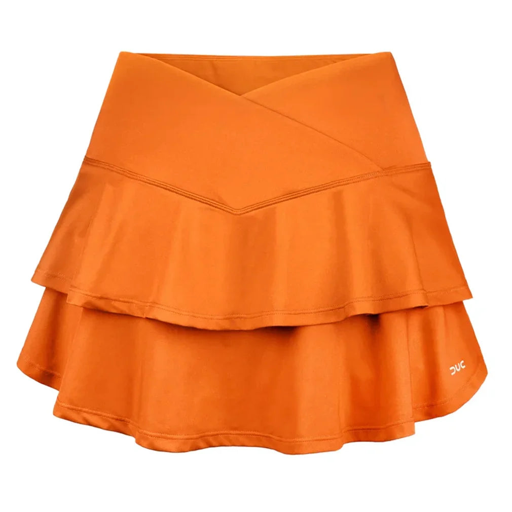 Women's Elevate Cross-Over Flounce Tennis Skort-Apparel-Duc-W2209-TEAM-O-610083Tennis Express