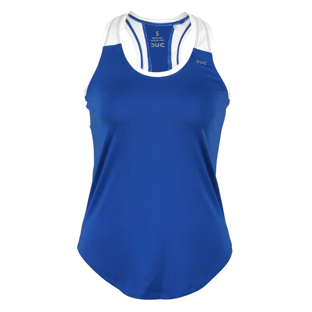 Women's Catalina Racerback Tennis Tank-Apparel-Duc-W2550-TEAM-Royal-655735Tennis Express