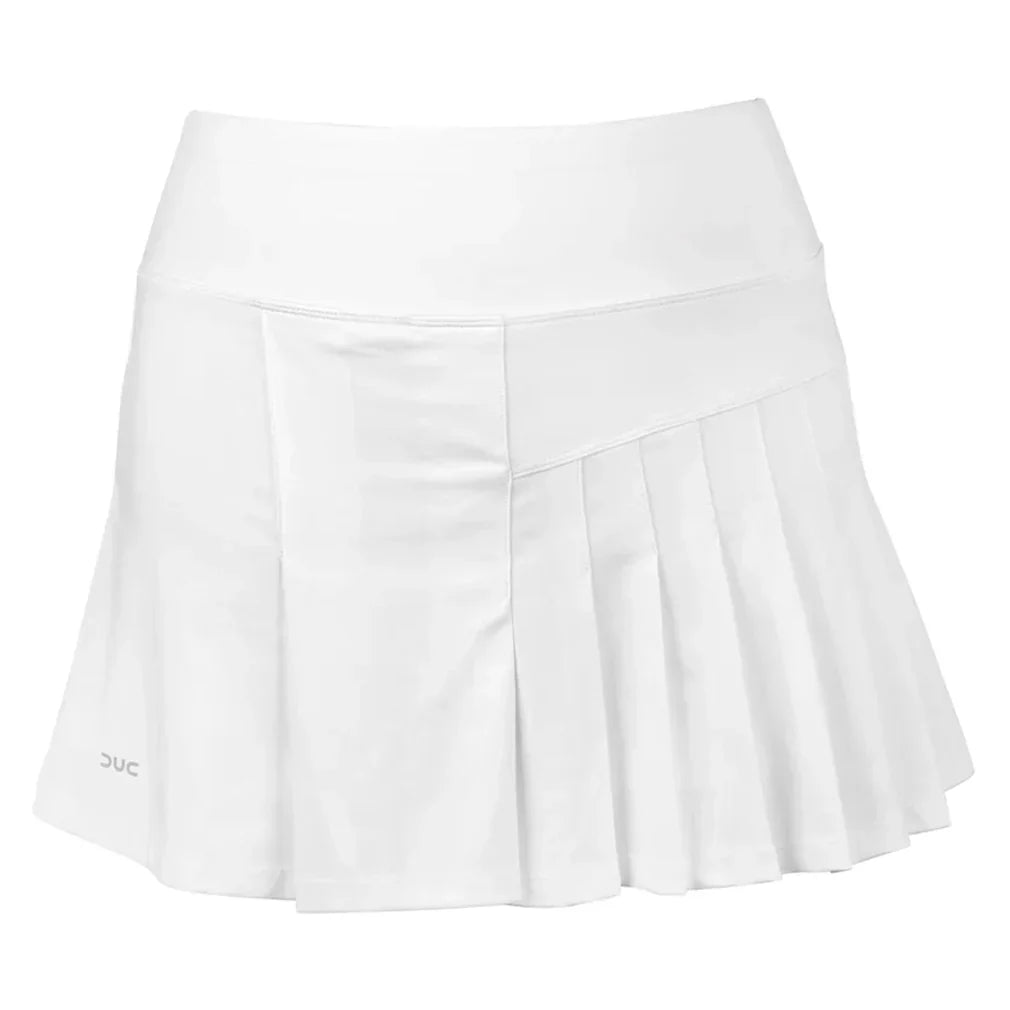 Women's Espresso Knife-Box 13 Inch Tennis Skort-Apparel-Duc-W2552-TEAM-White-655715Tennis Express