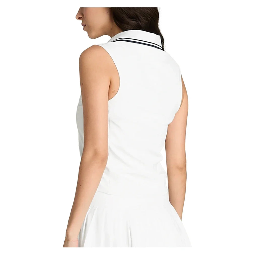 Women's Rib Sleeveless Tennis Polo-Apparel-Wilson-WE00031-2_704fc92f-ebc5-4c93-83f4-620ea8741834-Tennis Express