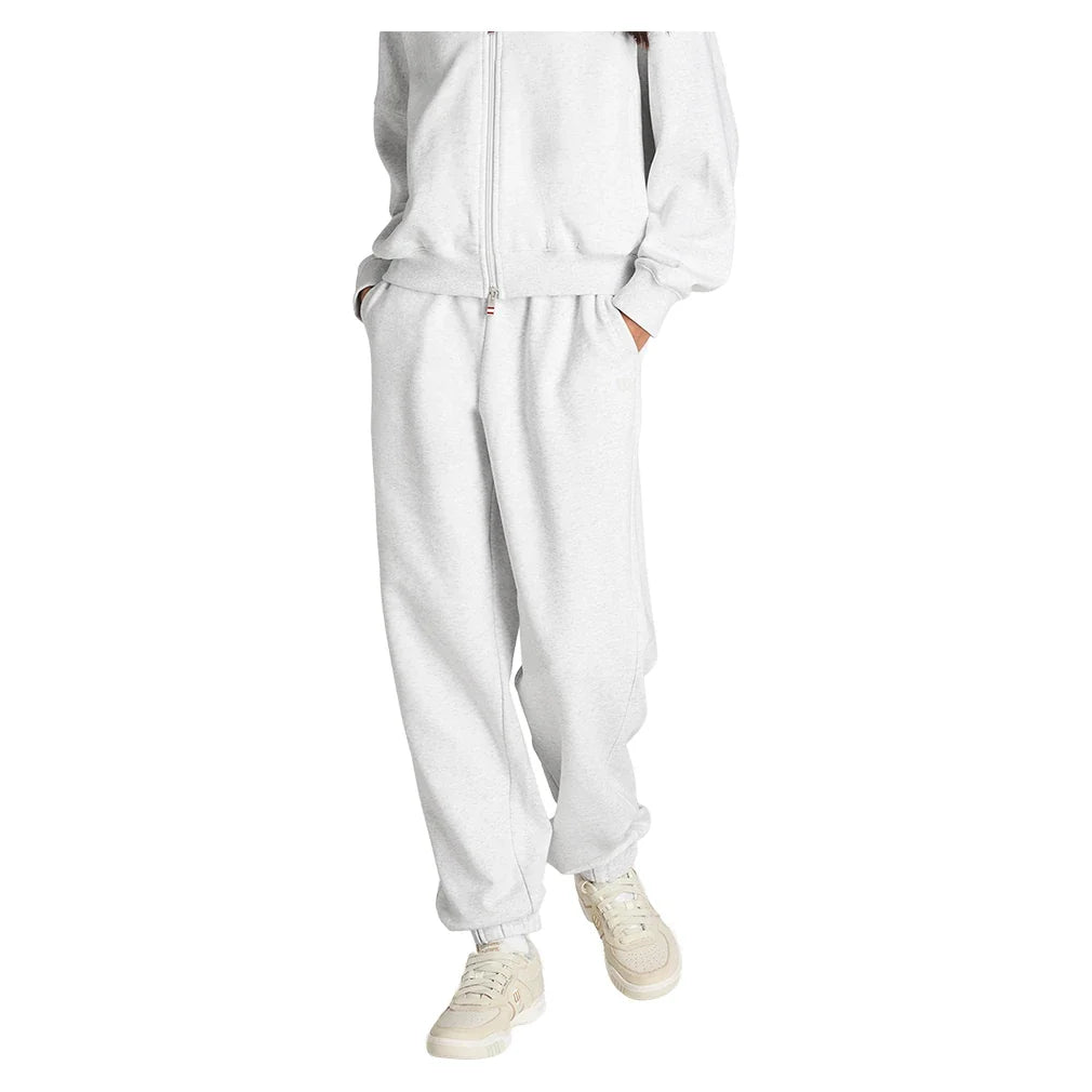 Women's Relaxed Tennis Jogger Cloud Heather-Apparel-Wilson-Cloud Heather-XS, [current_file_name-Tennis Express