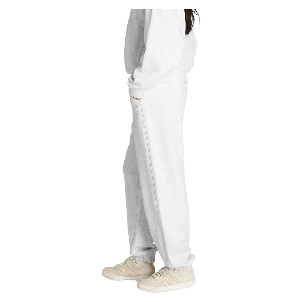 Women's Relaxed Tennis Jogger Cloud Heather-Apparel-Wilson-, [current_file_name-Tennis Express