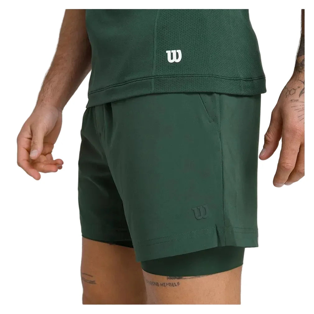Men's Doubleday 7 Inch Short-Apparel-Wilson-WM00013-B-gn-6-Tennis Express