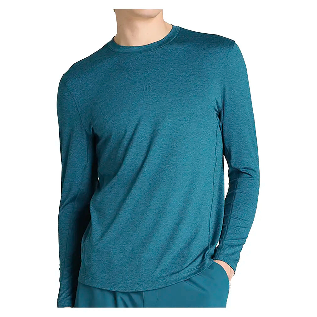 Men's Everyday Performance Long Sleeve Tennis Tee-Apparel-Wilson-WM00220-S26-b-3-Tennis Express