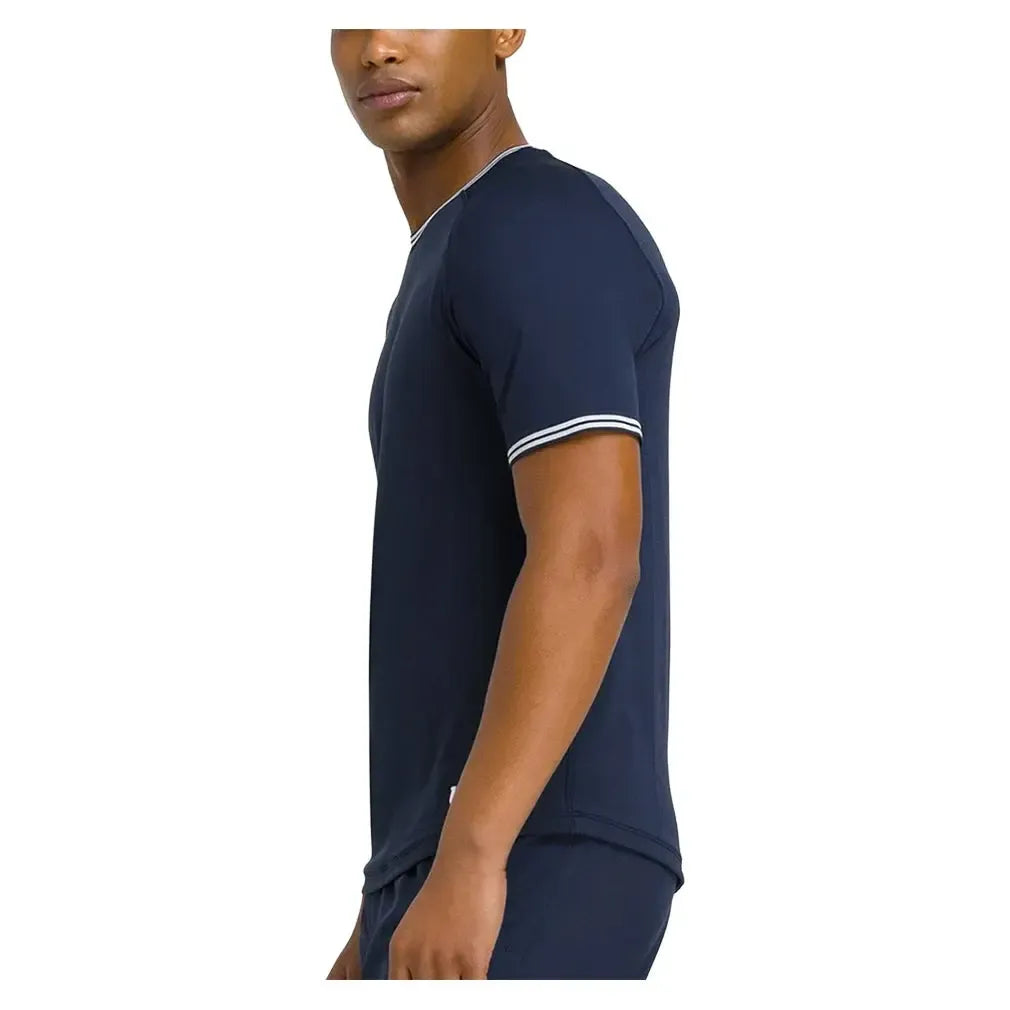 Men's Court Performance Tennis Crew-Apparel-Wilson-WM00310511-B1-Tennis Express