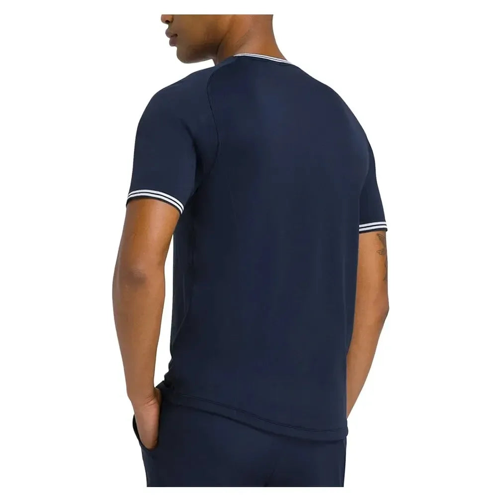Men's Court Performance Tennis Crew-Apparel-Wilson-WM00310511-B2-Tennis Express