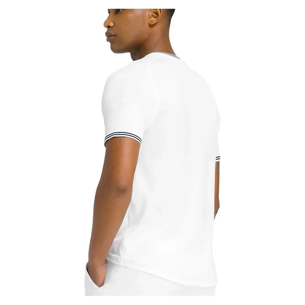 Men's Court Performance Tennis Crew-Apparel-Wilson-WM00310511-W2-Tennis Express