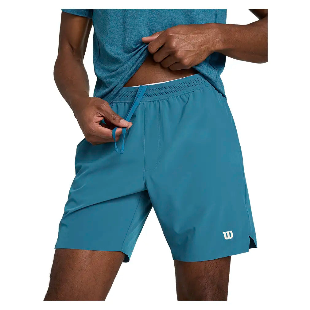 Men's Tournament Unlined 7 Inch Tennis Short-Apparel-Wilson-WM00502-S26-b-3-Tennis Express