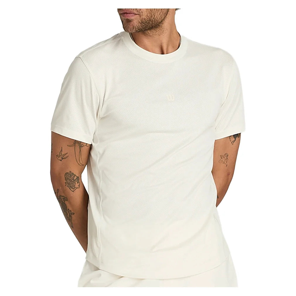 Men's Everyday Air Tennis Tank Sandrift,Apparel,Wilson,,,Tennis Express,WN00013W002001-F26