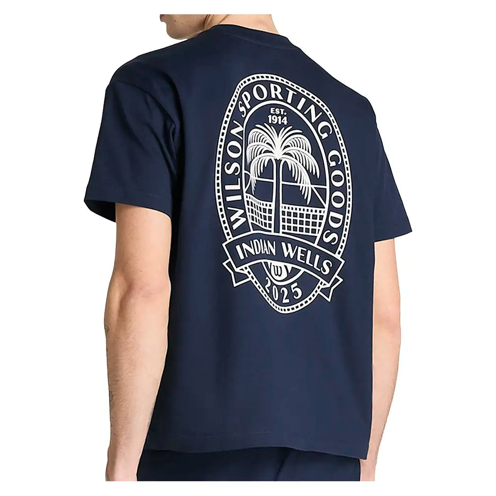 Men's Classic Cotton Graphic Tennis Tee-Apparel-Wilson-WN00016-n-4-Tennis Express