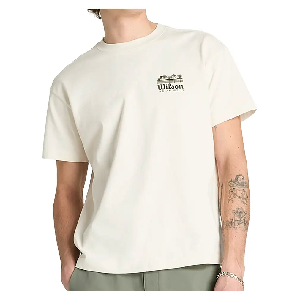 Men's Classic Cotton Graphic Tennis Tee-Apparel-Wilson-WN00016-s-3-Tennis Express