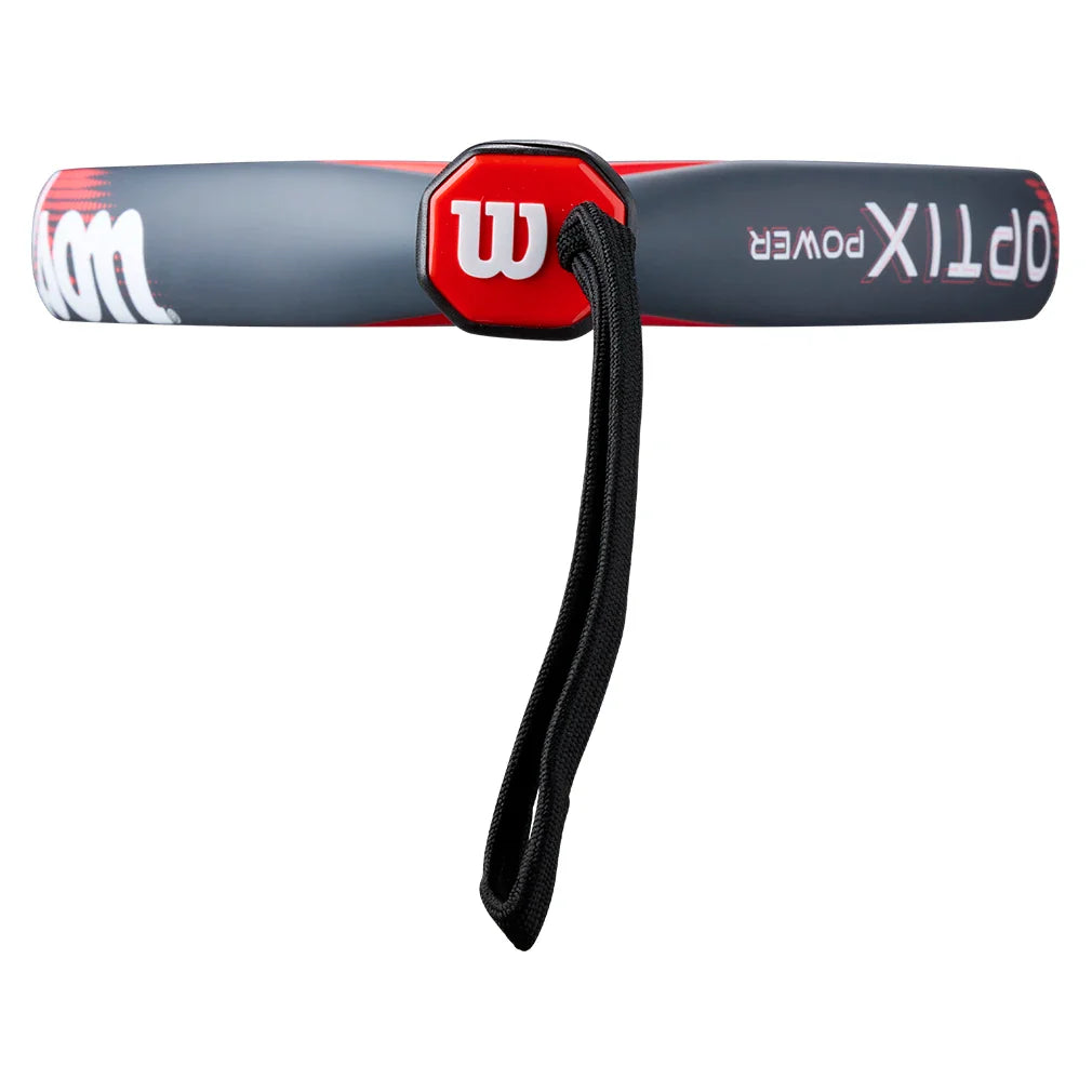 Optix V2 Power Red 2 Padel Racket-Padel Racquets-Wilson-WR190811U2-5-Tennis Express