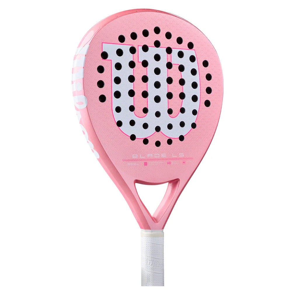 Blade LS v4 2 Padel Paddle Pink,Padel Racquets,Wilson,,,Tennis Express,WR203721U-3