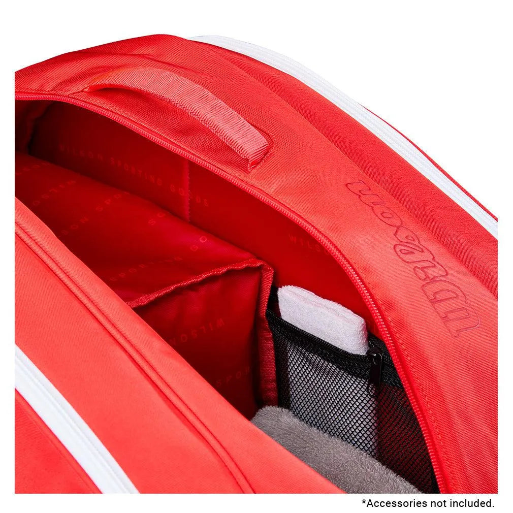 2025 Tour Padel Bag Red-Bags-Wilson-WR8909001001-6-Tennis Express