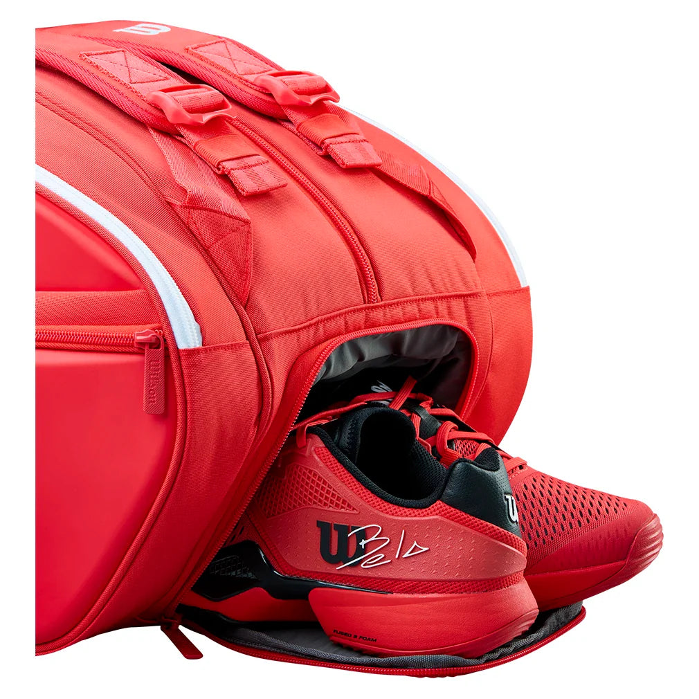 2026 Super Tour Red Padel Bag-Bags-Wilson-WR8913001_7-Tennis Express