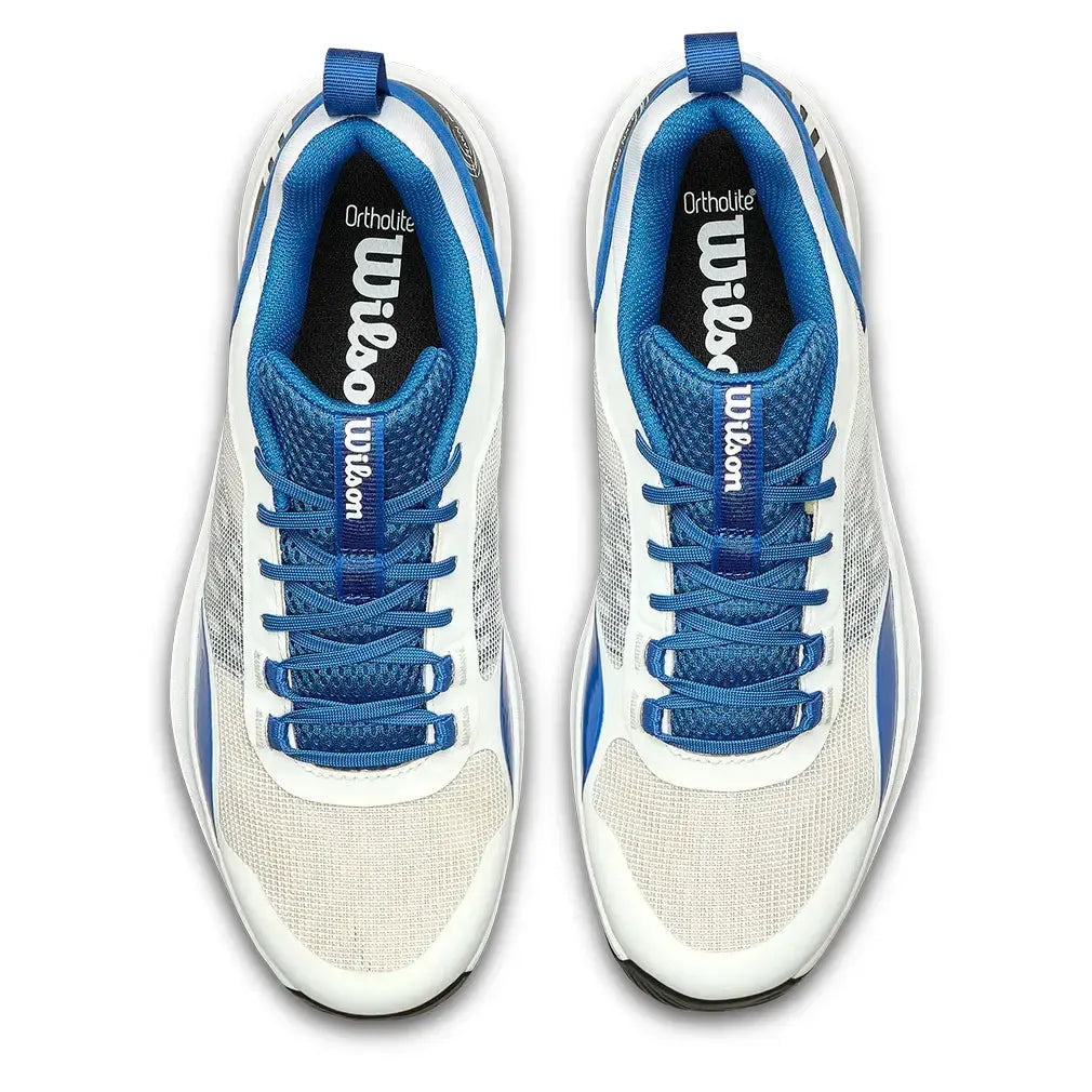 Men's Hurakn Pro V2 Padel Shoes White and Deja Vu Blue-Footwear-Wilson-WRS335560-F25-3-Tennis Express