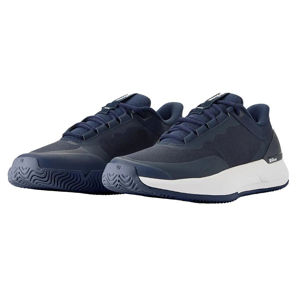 Women's Intrigue Tour Clay Tennis Shoes Navy Blazer and White-Footwear-Wilson-WRS335920-2_290dd8ed-5861-49e2-8724-130bb1d31009-Tennis Express