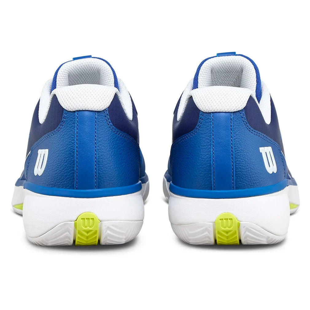 Men's Rush Lite 5 Clay Tennis Shoes Deja Vu Blue and White-Footwear-Wilson-WRS337310U-4-Tennis Express