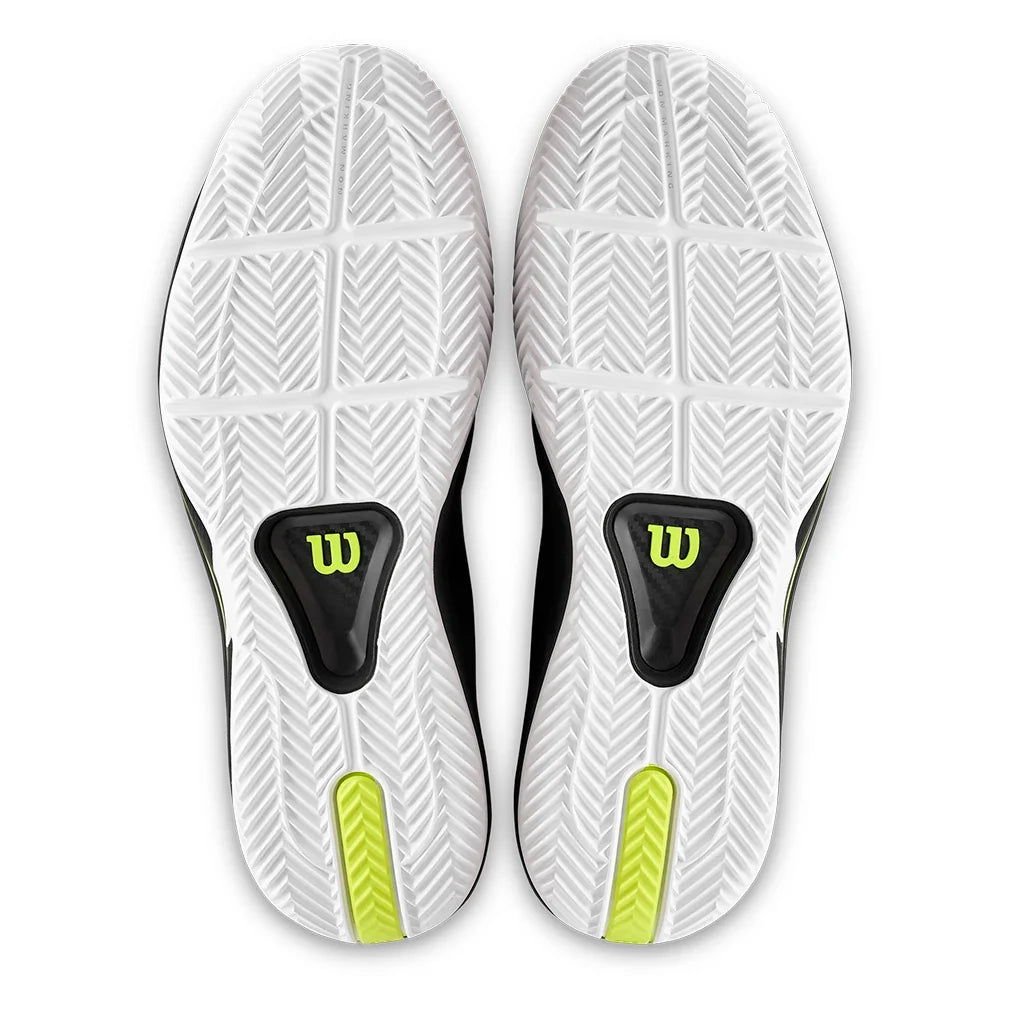 Men's Rush Tour 5 Clay Tennis Shoes Black and White-Footwear-Wilson-WRS337620U-S26-6-Tennis Express