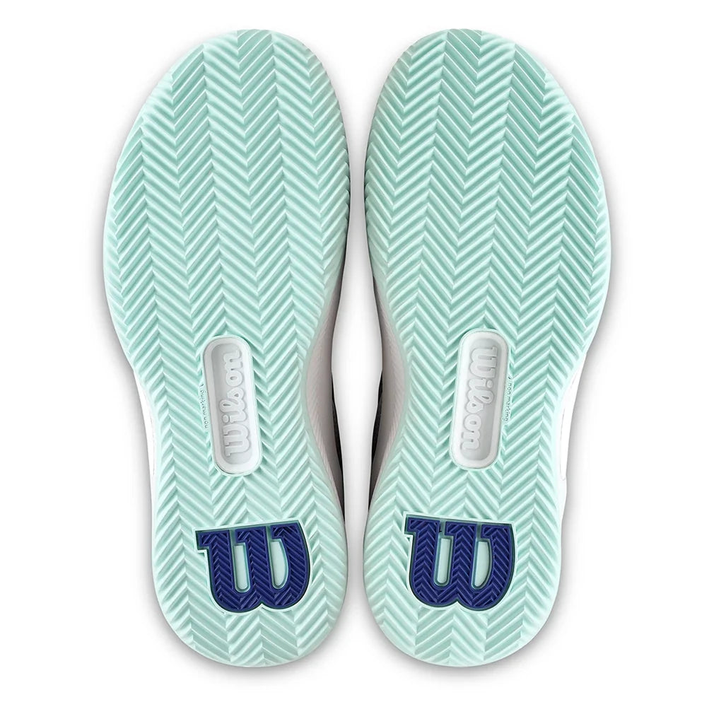 Women's Intrigue Pro Clay Tennis Shoes White and Bay-Footwear-Wilson-WRS338320U-6-Tennis Express