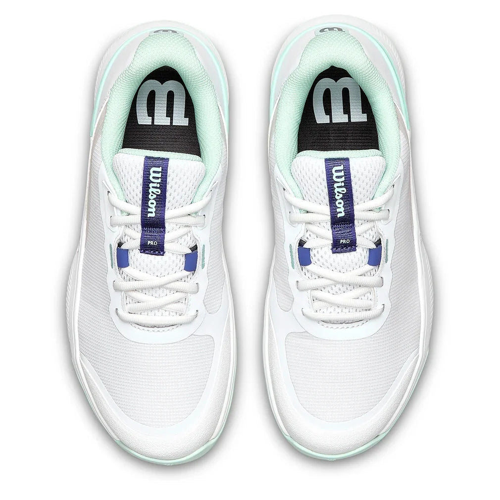 Women's Intrigue Pro Clay Tennis Shoes White and Bay-Footwear-Wilson-WRS338320_5-Tennis Express