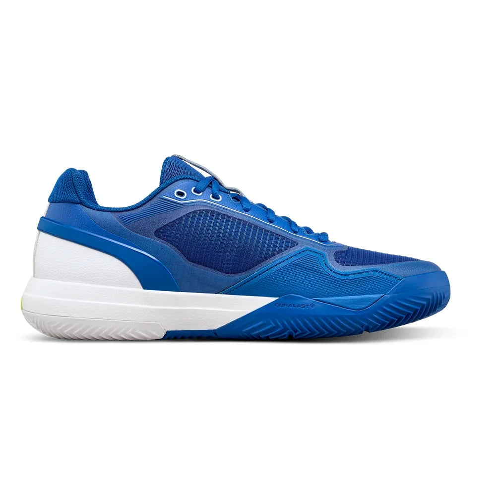 Men's Rush Pro 5 Clay Tennis Shoes Deja Vu Blue and White-Footwear-Wilson-WRS338550_1-Tennis Express
