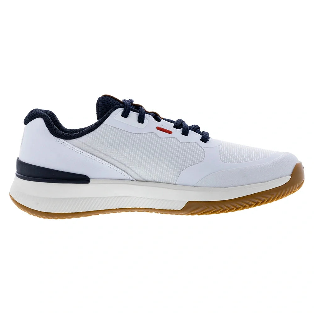 Women's CLAY Court Intrigue Pro Tennis Shoes White and Navy Blazer,Footwear,Wilson,,,Tennis Express,WRS338800U03copy